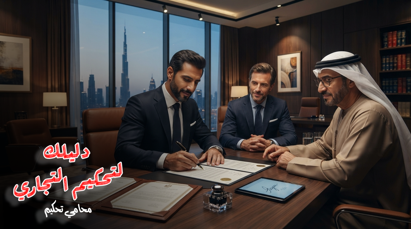 التحكيم التجاري في الإمارات | دليل شامل لحل المنازعات التجارية