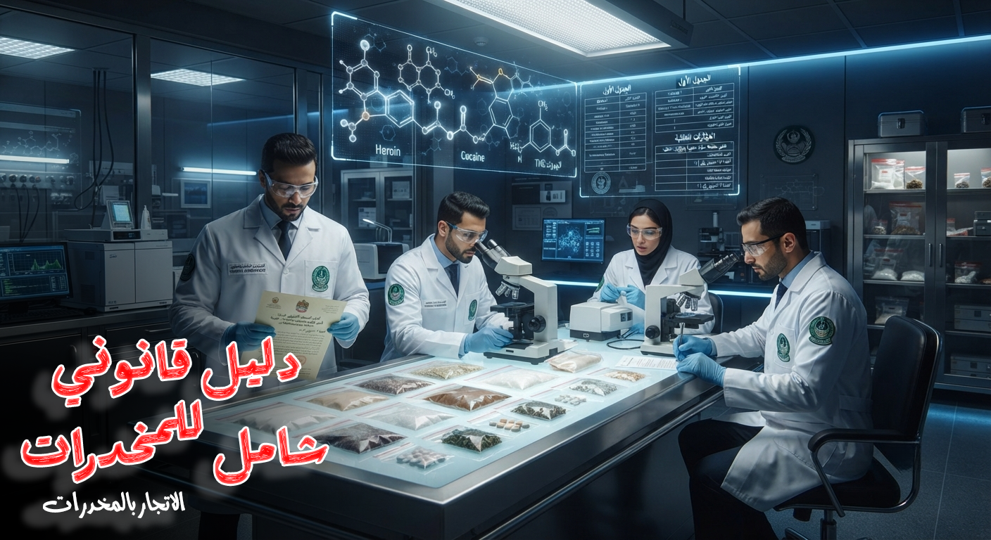 قضايا المخدرات في الإمارات | العقوبات وحقوق المتهم وفق القانون الإماراتي
