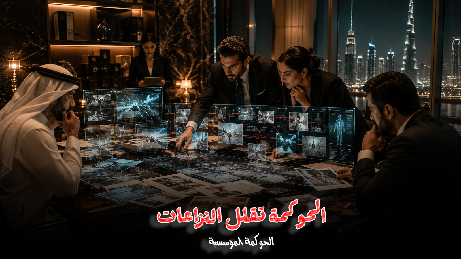 إدارة النزاعات المؤسسية في الإمارات | حلول قانونية لحماية المؤسسات وتسوية المنازعات
