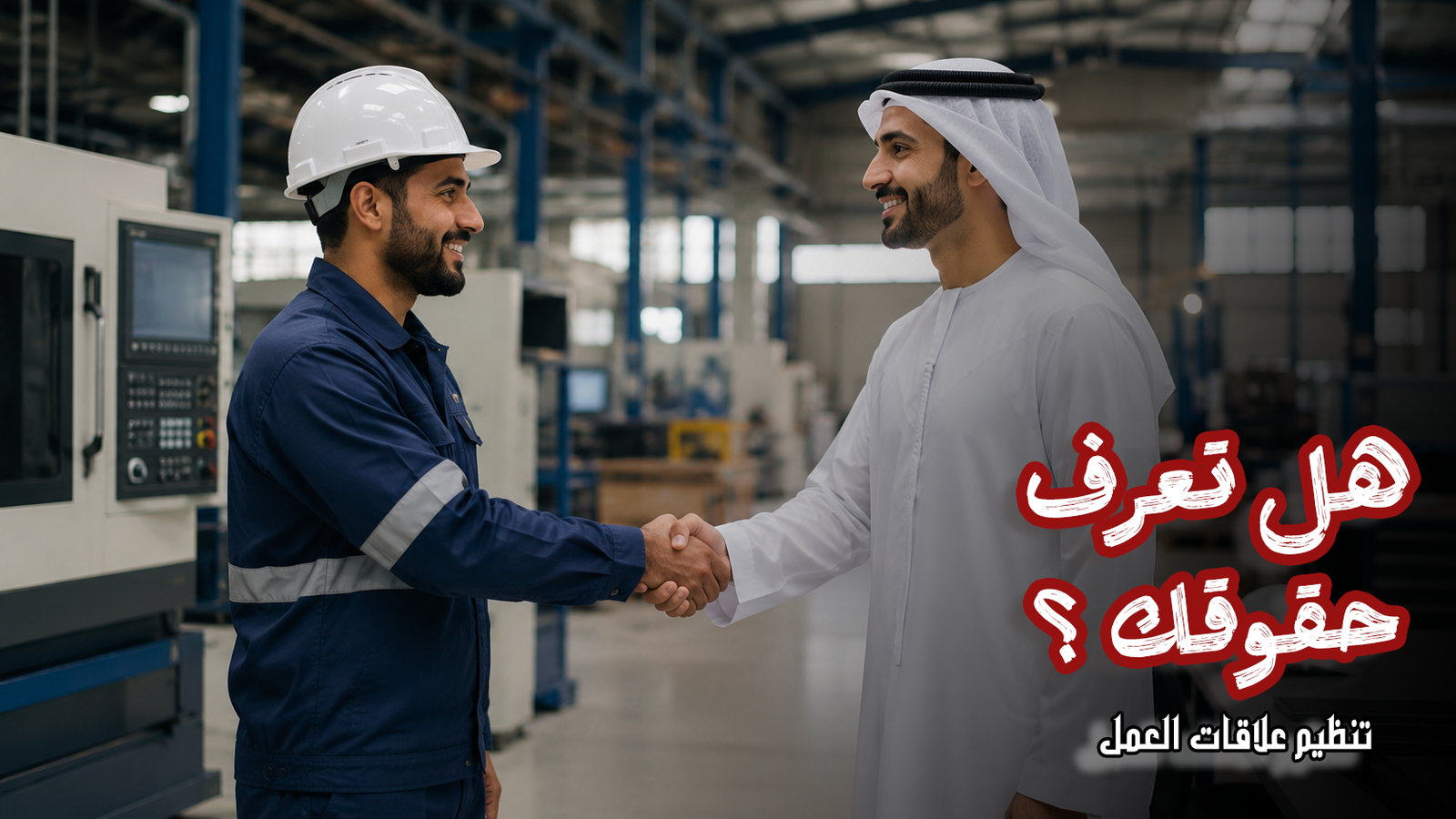 قانون تنظيم علاقات العمل الإماراتي | دليل شامل لحقوق العامل وصاحب العمل