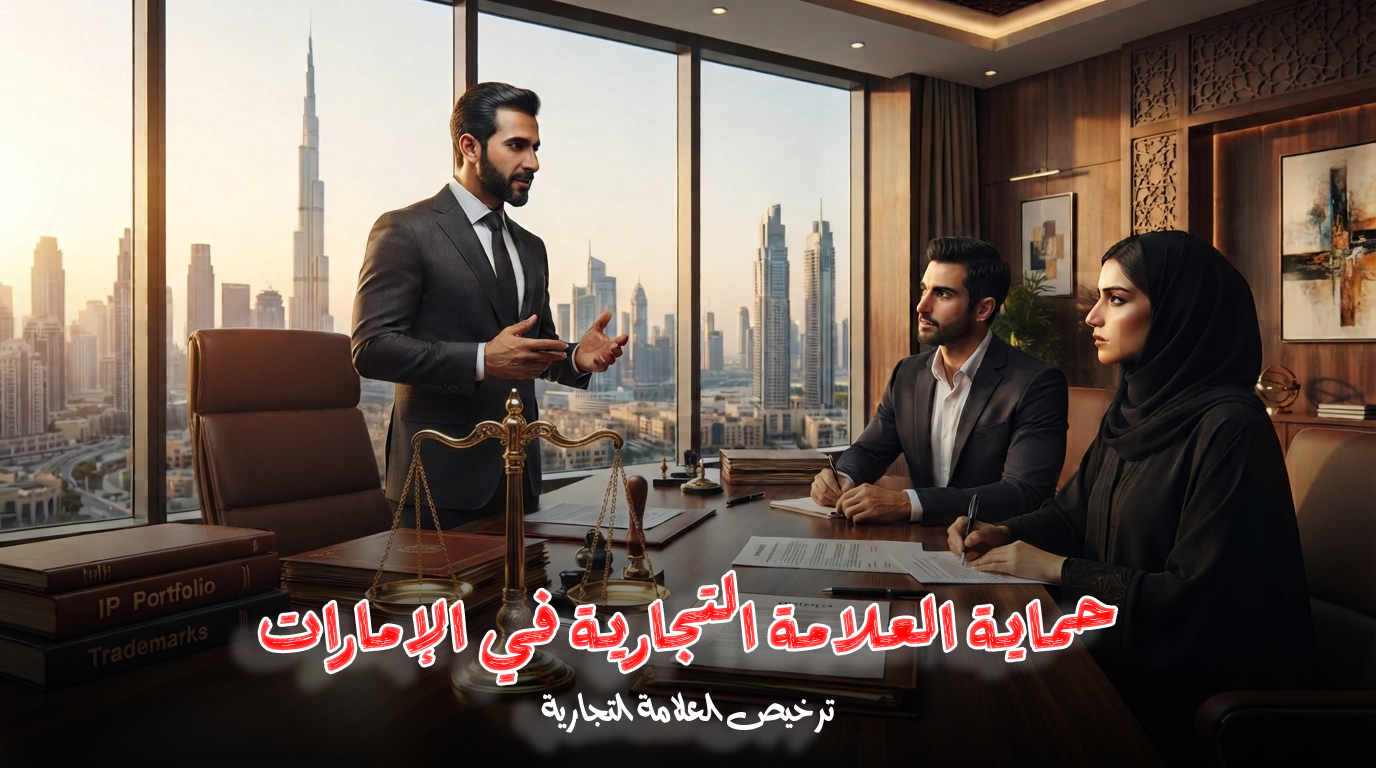 محامي ملكية فكرية في الإمارات | حماية العلامات التجارية وحقوق الملكية الفكرية