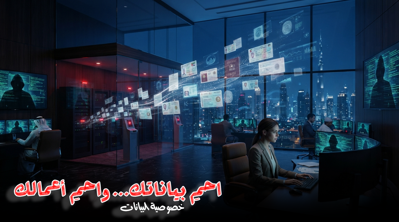خصوصية البيانات في الإمارات | حماية البيانات الشخصية والامتثال القانوني للمؤسسات