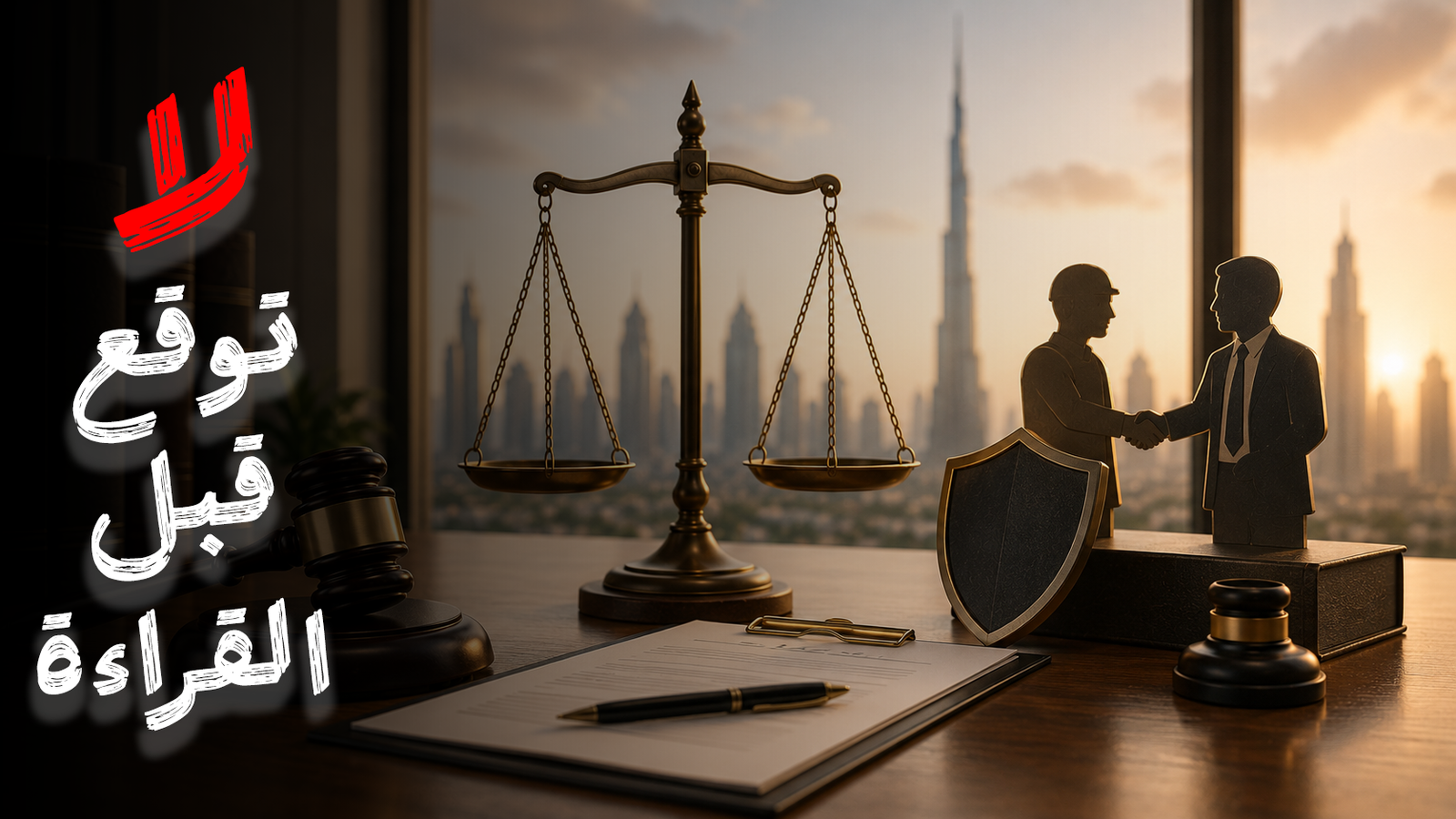 قانون تنظيم علاقات العمل الإماراتي | دليل شامل لحقوق العامل وصاحب العمل