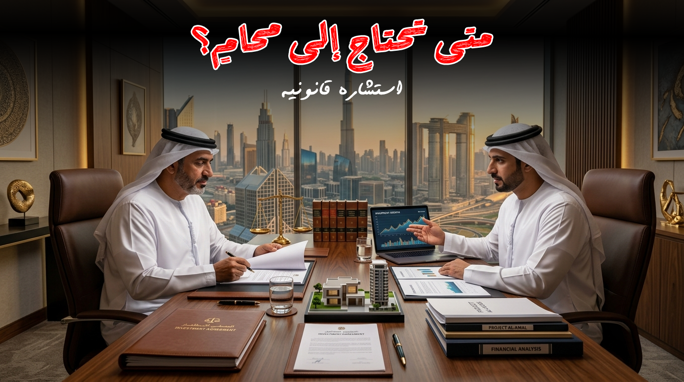 الاستشارة القانونية في الإمارات | حماية الحقوق واتخاذ القرارات القانونية الصحيحة