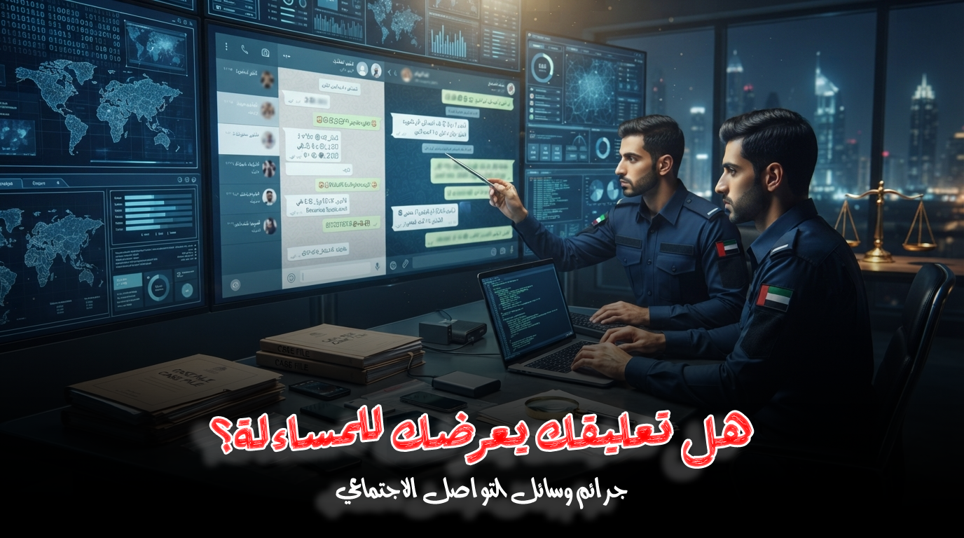 السب والقذف الإلكتروني في الإمارات | العقوبات والفرق بين النقد والإساءة