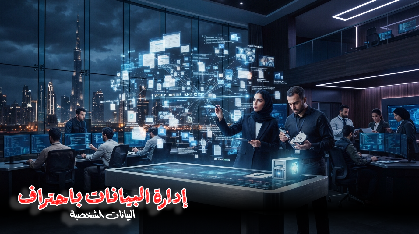 خصوصية البيانات في الإمارات | حماية البيانات الشخصية والامتثال القانوني للمؤسسات