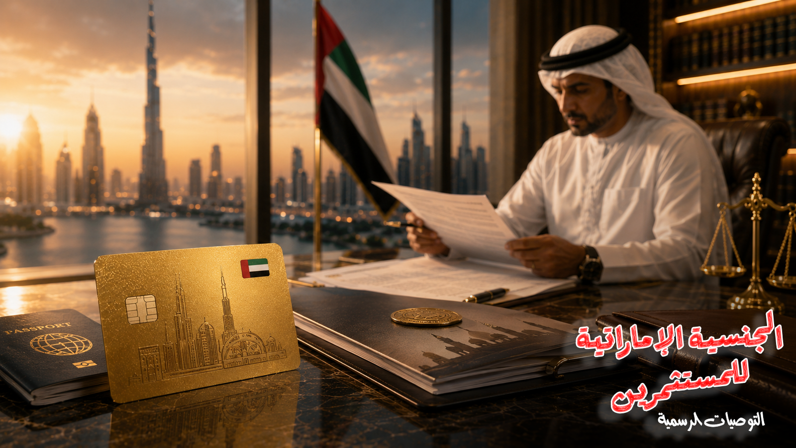 الجنسية الإماراتية والترشيح لها: شروط الإقامة الذهبية