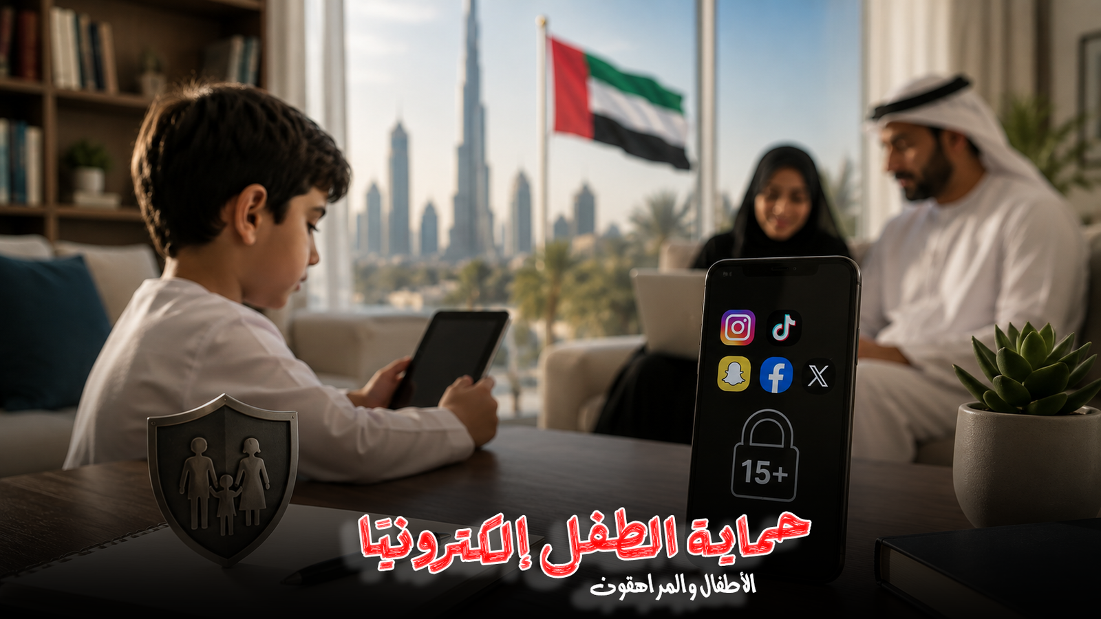 حظر منصات التواصل للأطفال في الإمارات | السن والضوابط الجديدة