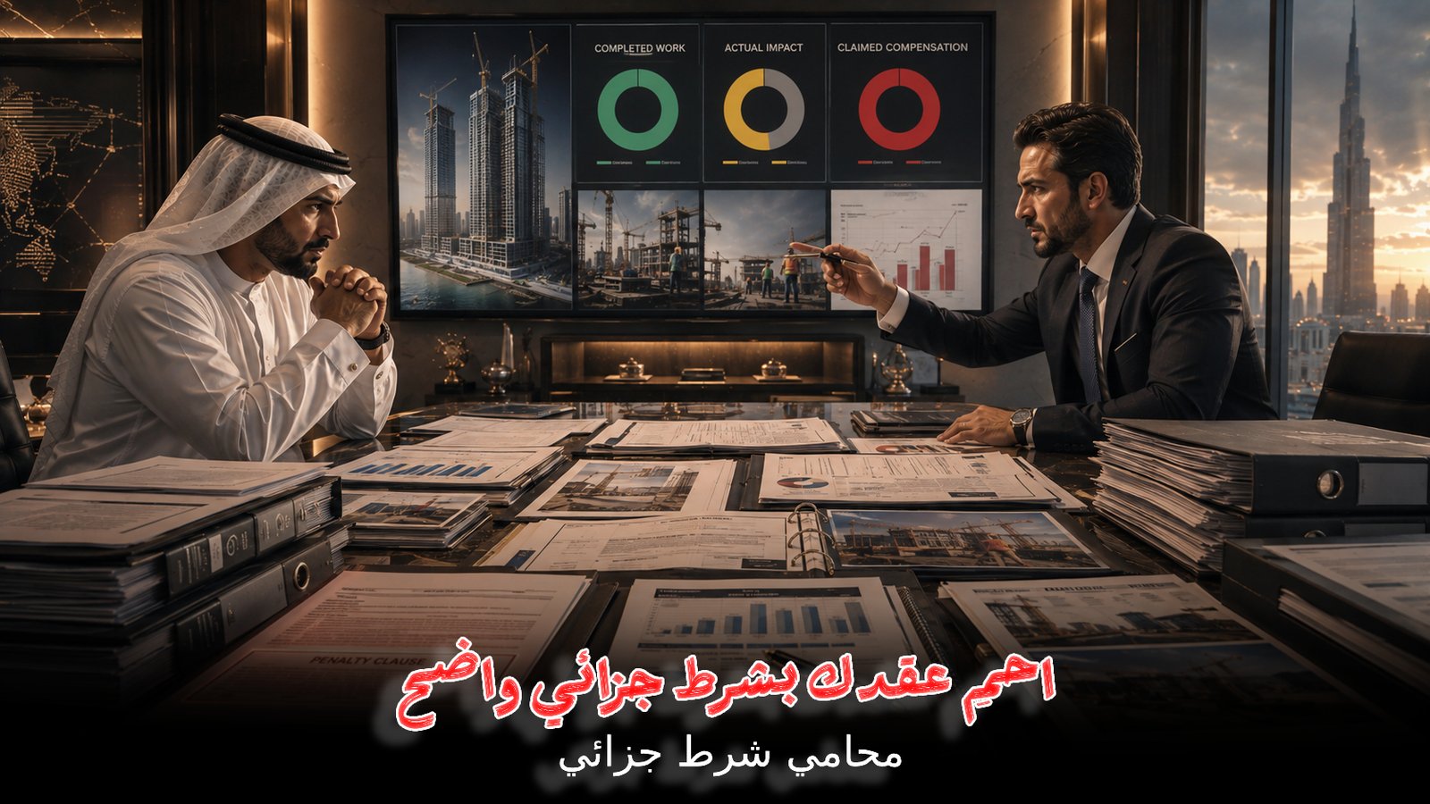 الشرط الجزائي في القانون الإماراتي: شروط استحقاقه ومتى يجوز تخفيضه أو تعديله؟