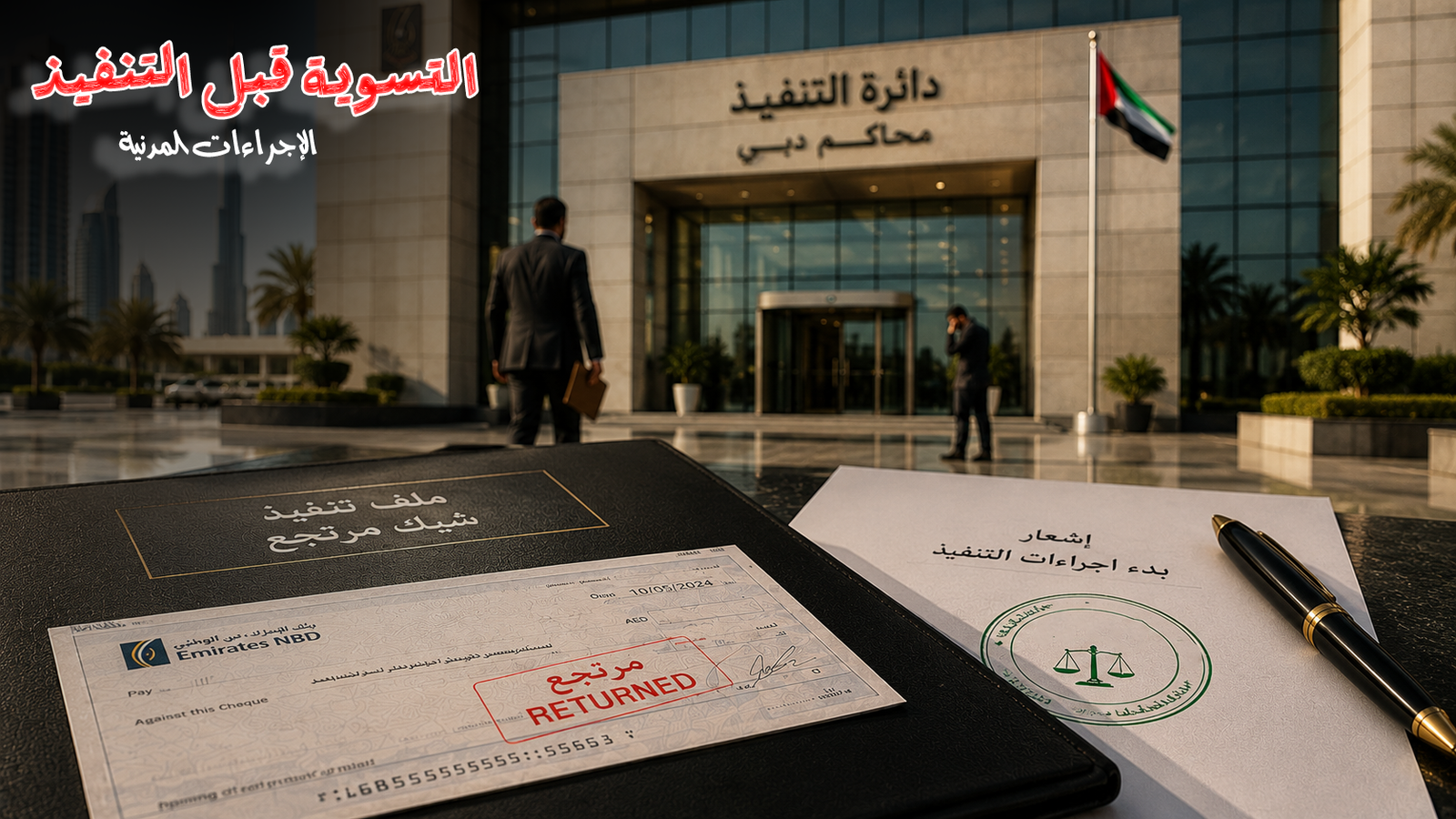 الشيك المرتجع في الإمارات | القانون والعقوبات وإجراءات التنفيذ
