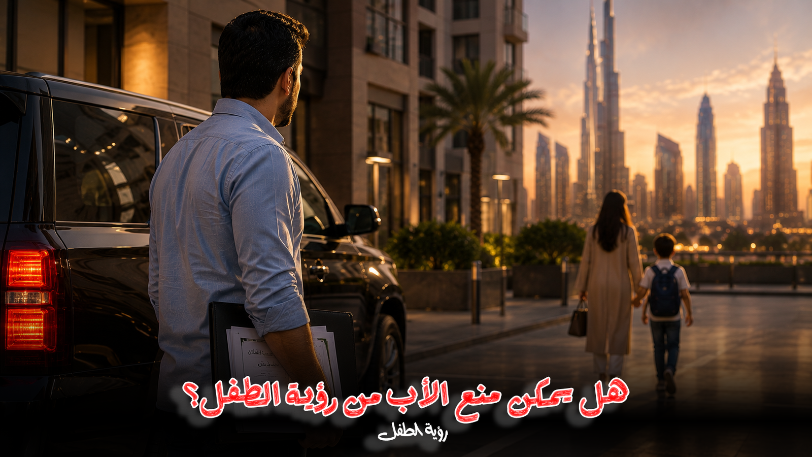 دعوى الرؤية في الإمارات | الشروط والإجراءات وحقوق الأب والأم