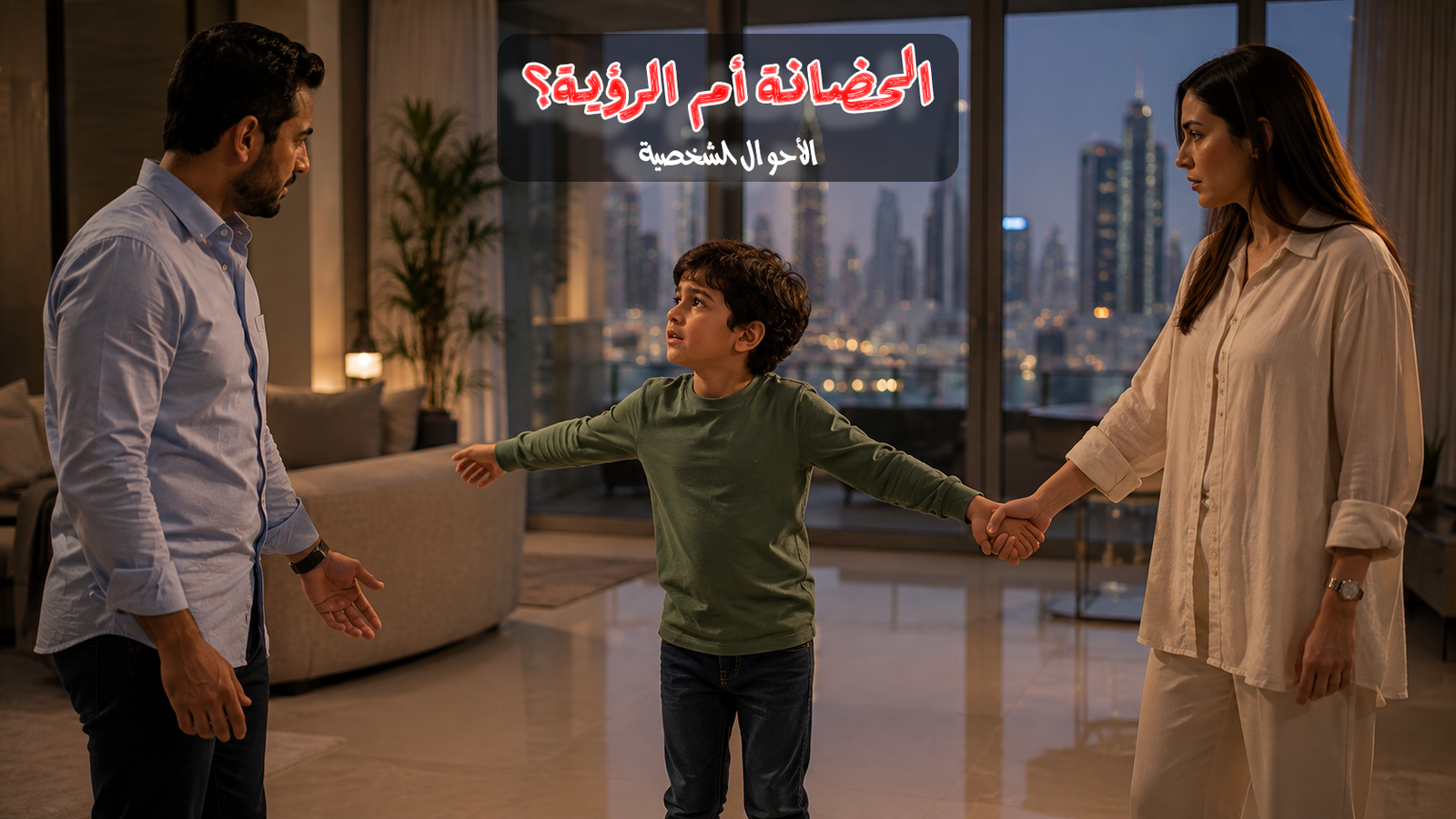 دعوى الرؤية في الإمارات | الشروط والإجراءات وحقوق الأب والأم
