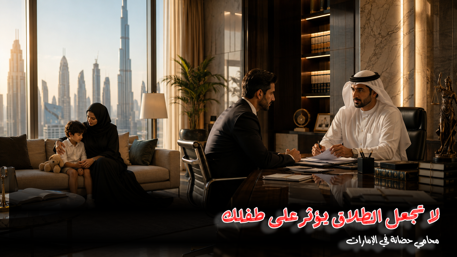 حضانة الطفل بعد الطلاق في الإمارات | من الأحق بالحضانة؟ الشروط والإجراءات وحالات