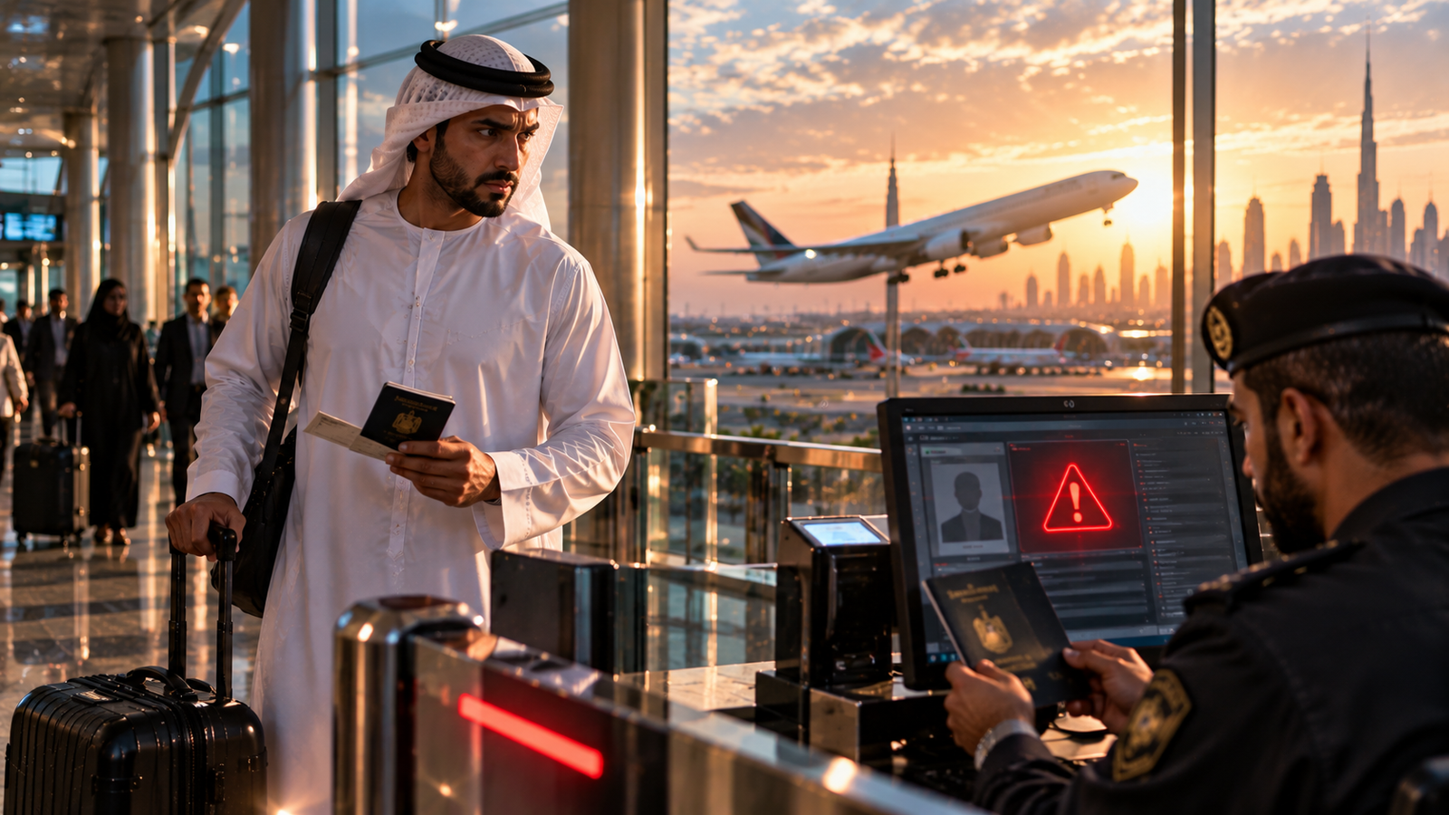 هل أستطيع السفر مع قضية جنائية في الإمارات؟ منع السفر وطرق التحقق