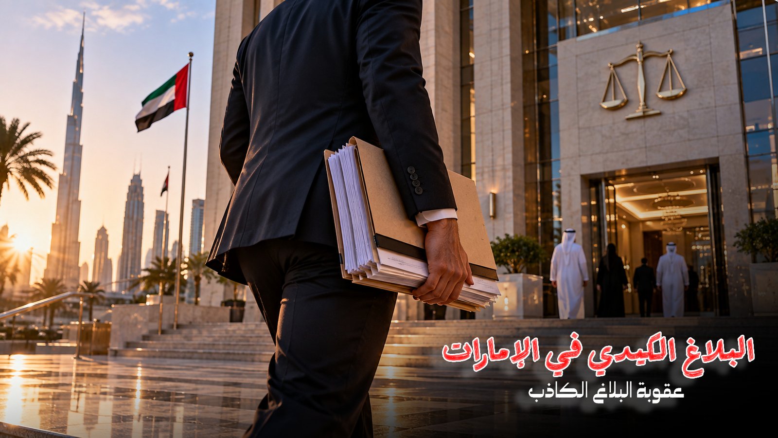 البلاغ الكيدي في الإمارات: التعويض والعقوبة | م/محمد جاسم