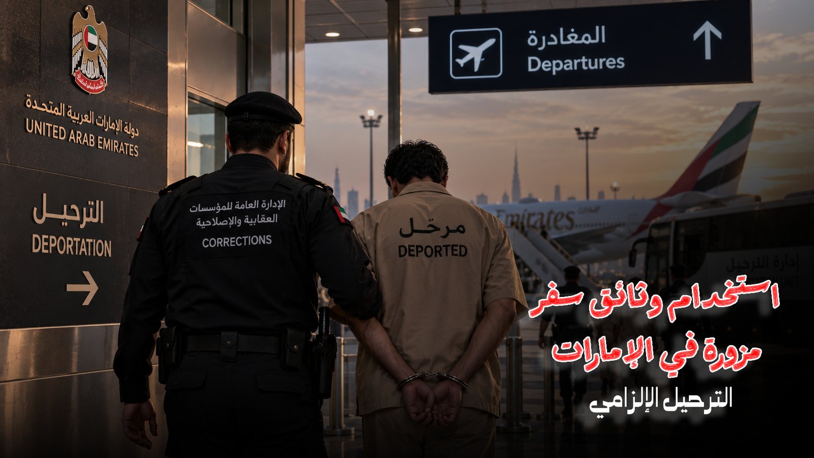 وثائق سفر مزورة في الإمارات: العقوبات والقانون