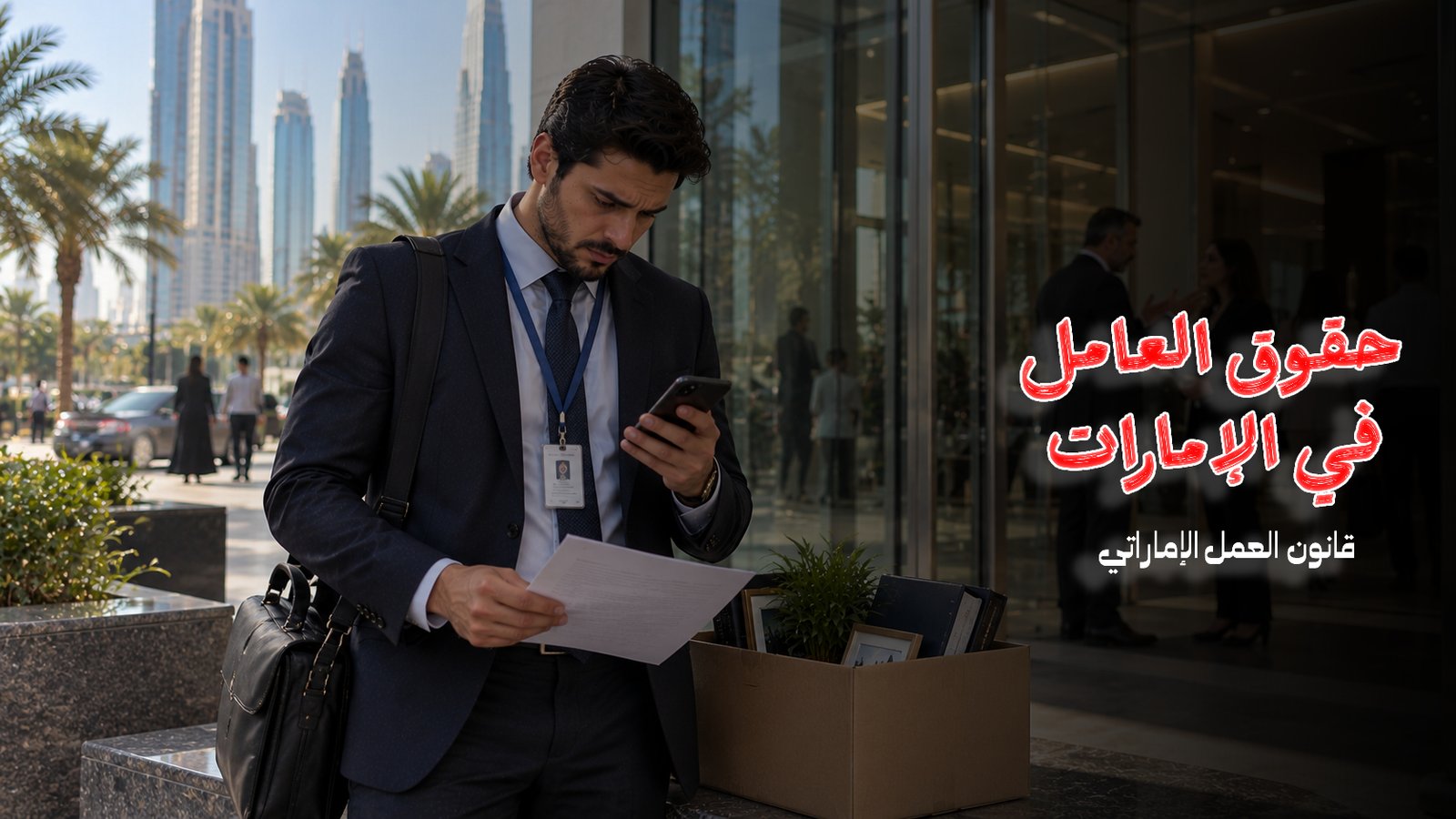 الفصل التعسفي في الإمارات 2026: كم التعويض؟ وما حقوق الموظف بعد الفصل؟