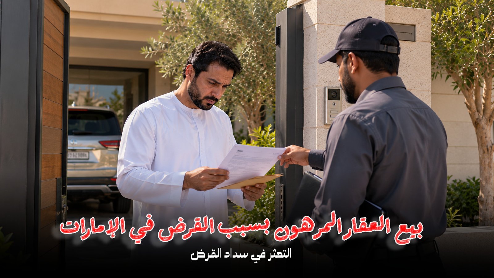 سحب السيارة بسبب القرض في الإمارات | حقوقك القانونية