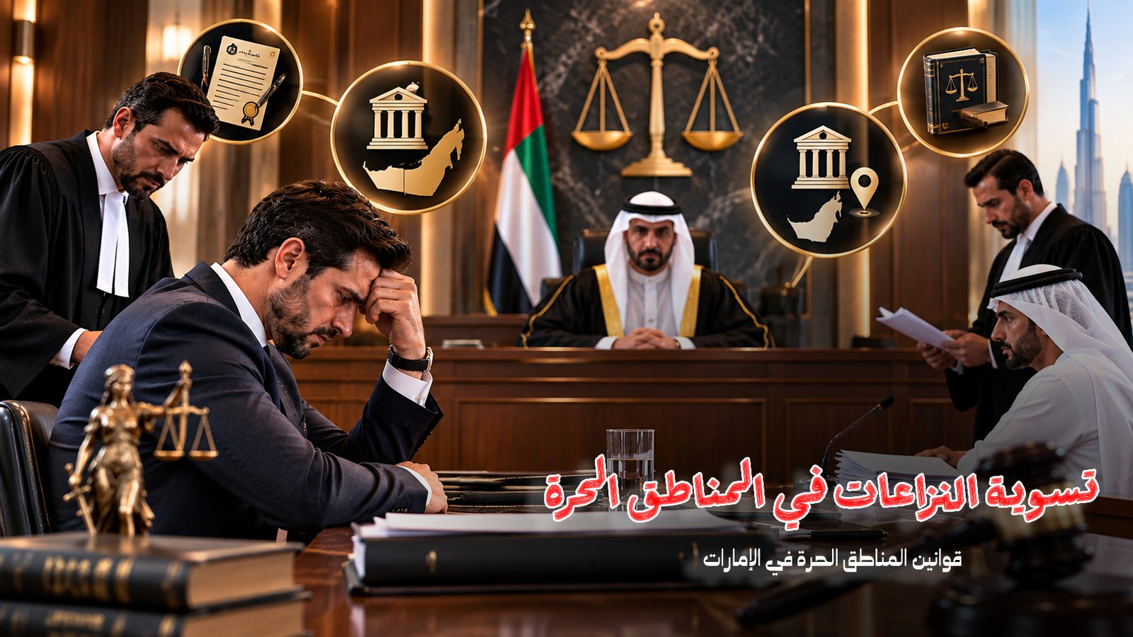قوانين المناطق الحرة في الإمارات | الفرق بين DIFC وADGM