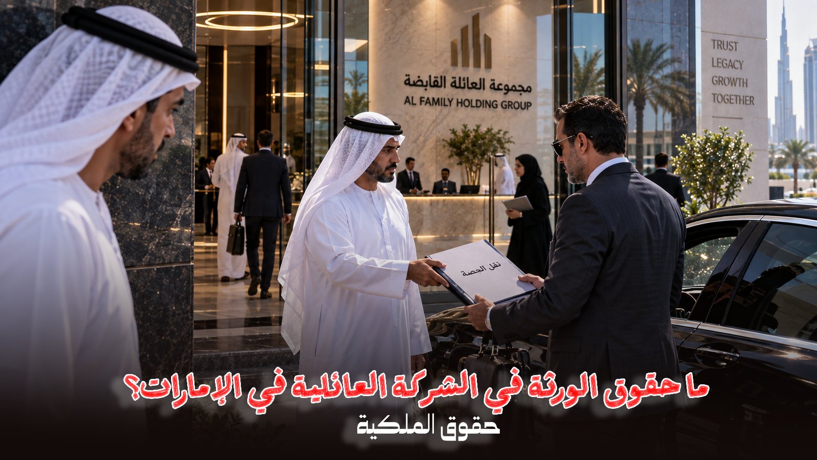 نزاعات الشركات العائلية في الإمارات | الحلول القانونية وحقوق الورثة