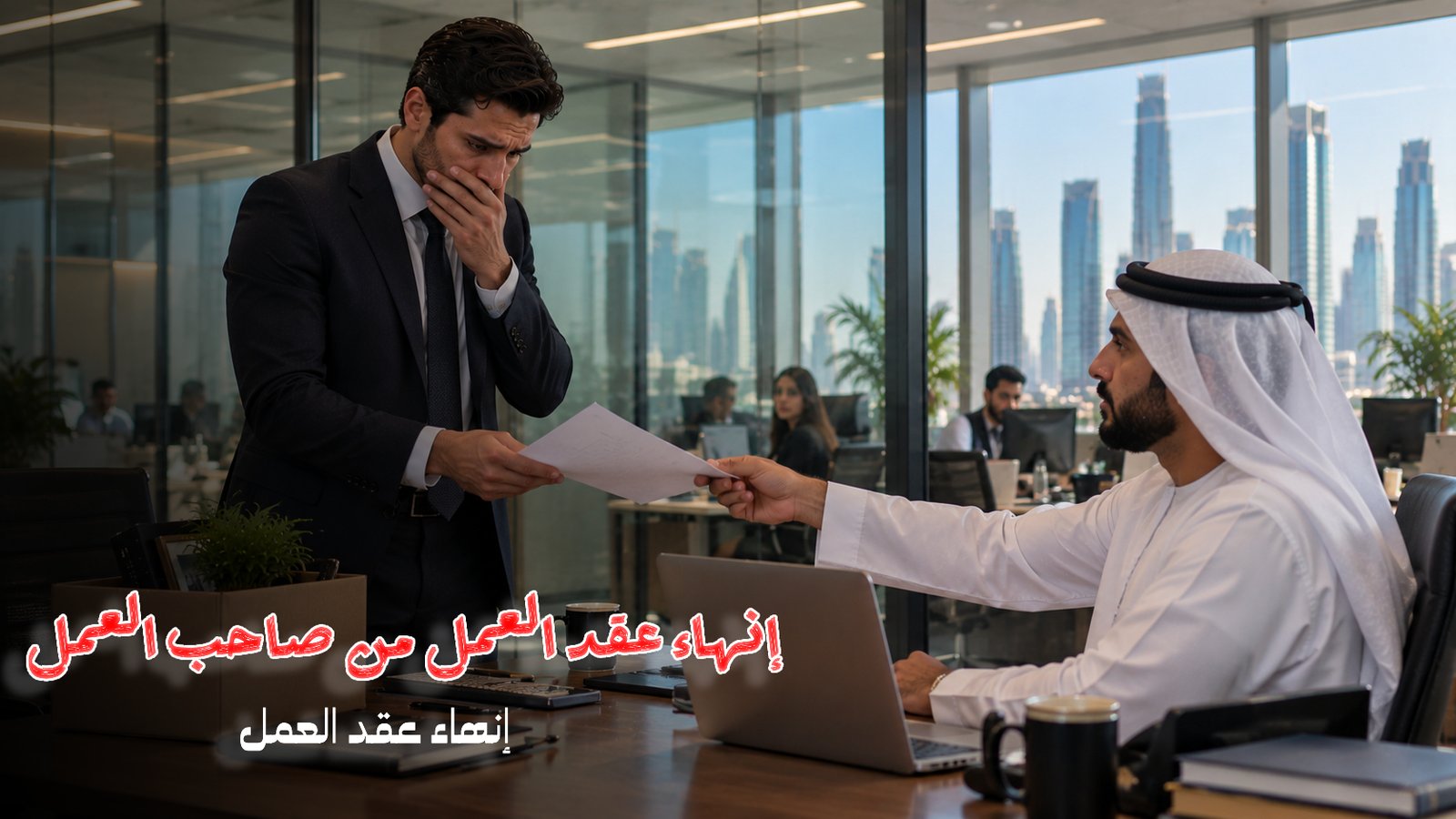 الفصل التعسفي في الإمارات 2026: كم التعويض؟ وما حقوق الموظف بعد الفصل؟