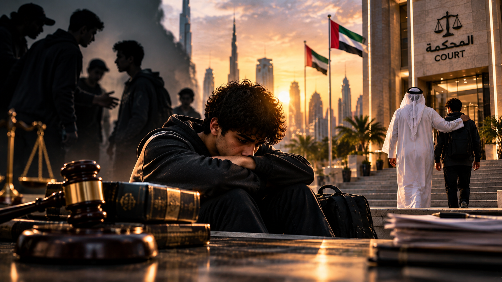 قضايا الأحداث في الإمارات: هل يُسجن القاصر؟