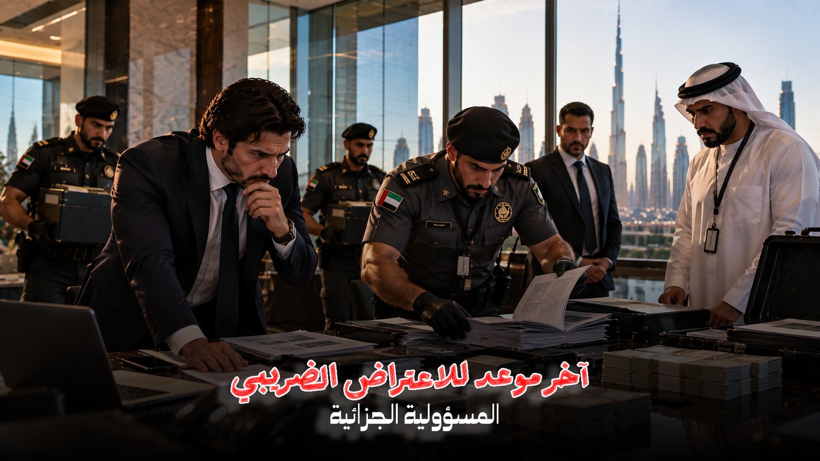 الاعتراض على غرامات الضريبة في الإمارات | المستشار محمد جاسم