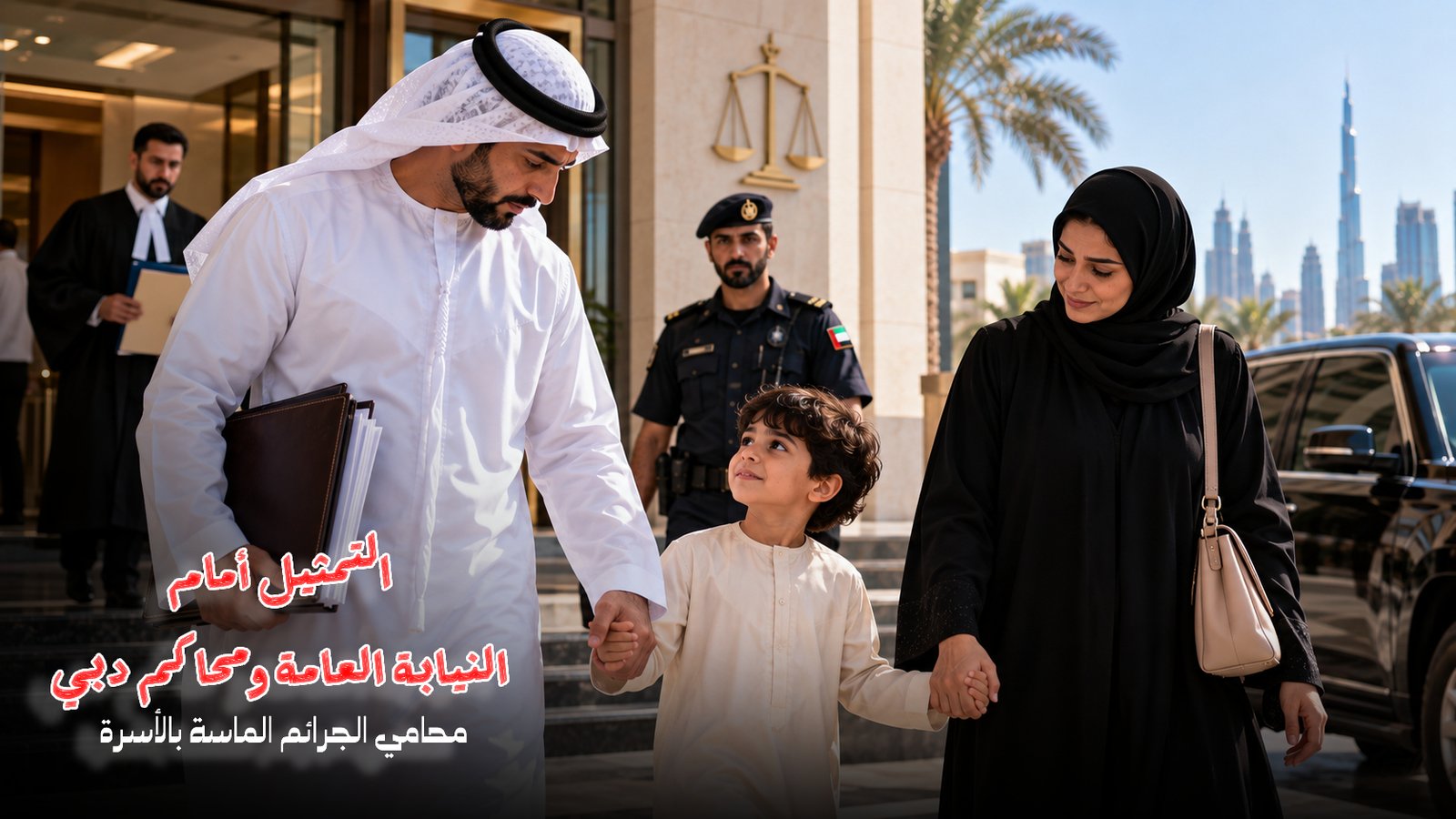 الجرائم الماسة بالأسرة في القانون الإماراتي وعقوبات النفقة وتسليم الطفل