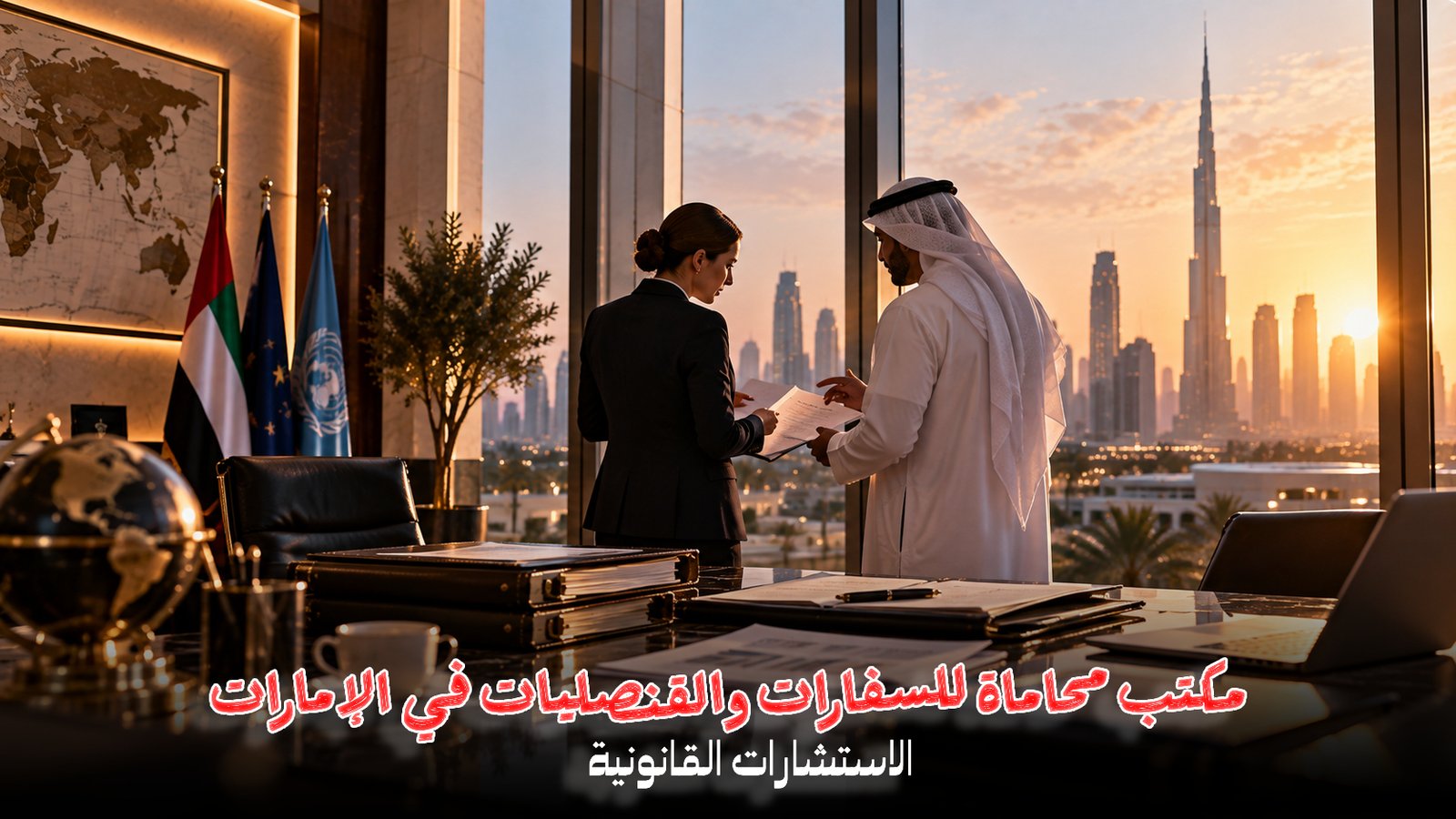 مكتب محاماة للسفارات والقنصليات في الإمارات | م/محمد جاسم