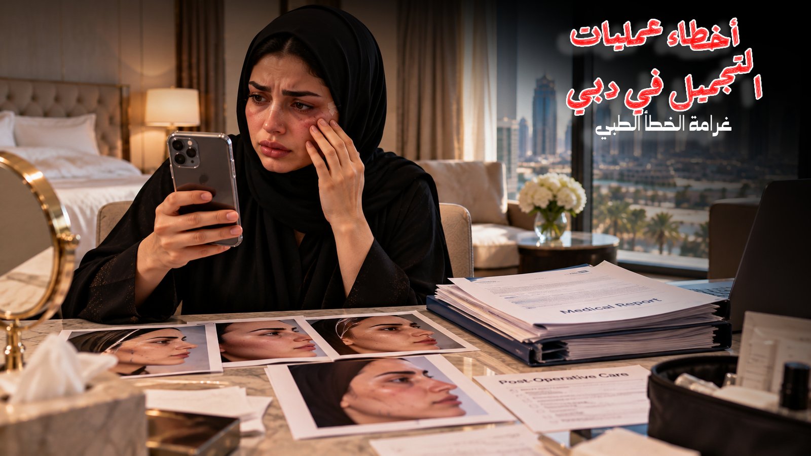 خطأ طبي في دبي | شكوى أم تعويض؟